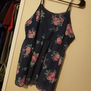 Floral tank top